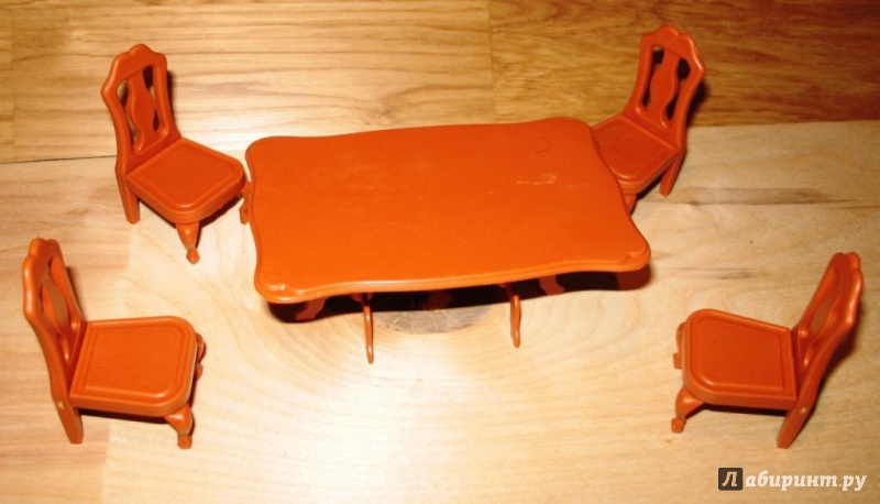 Иллюстрация 2 из 7 для Игровой набор "Мебель для столовой" (012-01В) | Лабиринт - игрушки. Источник: СветланаС
