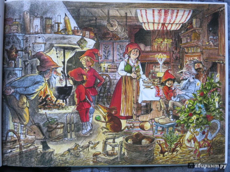 Иллюстрация 22 из 75 для Рождественская каша - Свен Нурдквист | Лабиринт - книги. Источник: Юта
