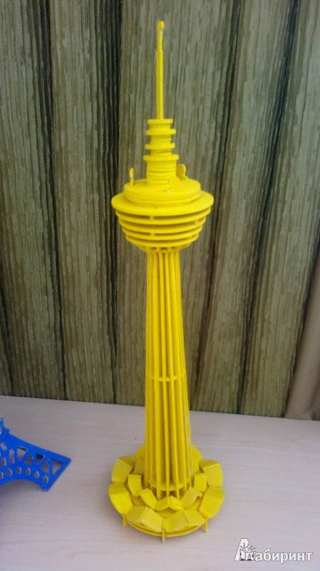 Иллюстрация 2 из 12 для Сборная деревянная модель Башня Куала-Лумпура | Лабиринт - игрушки. Источник: breites