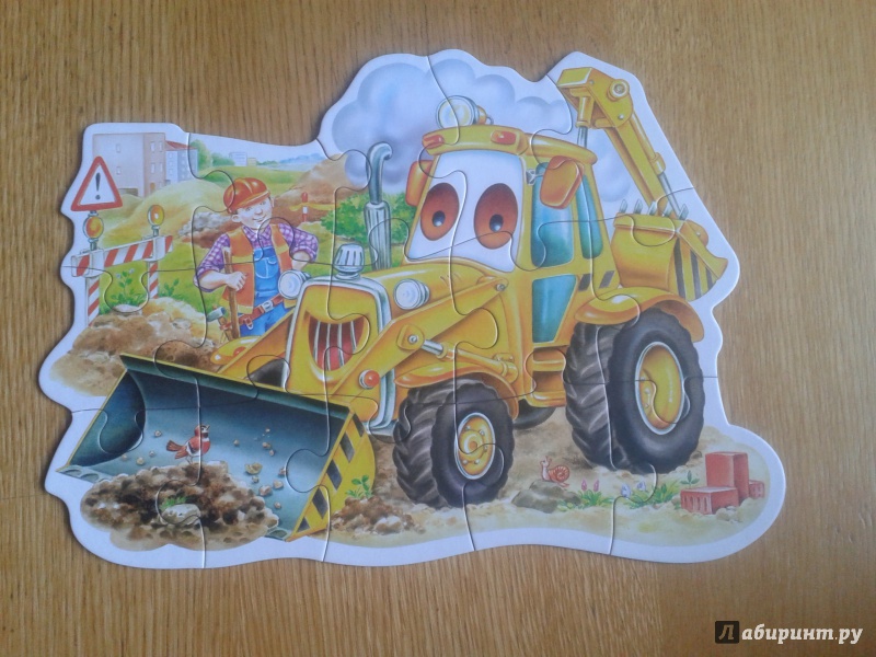 Иллюстрация 7 из 10 для Puzzle-15. Трактор  (B-015047) | Лабиринт - игрушки. Источник: АТЮ