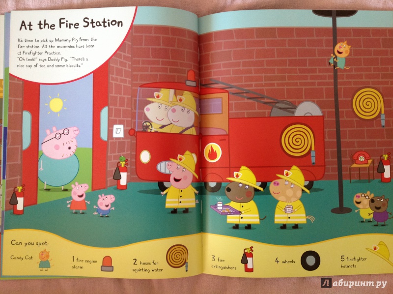 Иллюстрация 10 из 39 для Peppa Pig. Peppa Hide-and-Seek. Search & Find Book | Лабиринт - книги. Источник: К  Анна