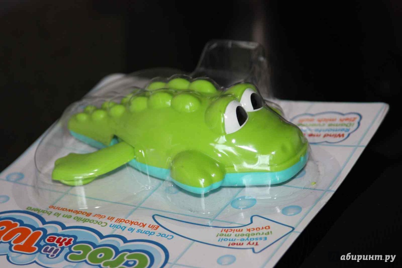 Иллюстрация 3 из 3 для Игрушка для ванны "Крокодил" (849) | Лабиринт - игрушки. Источник: supersilver