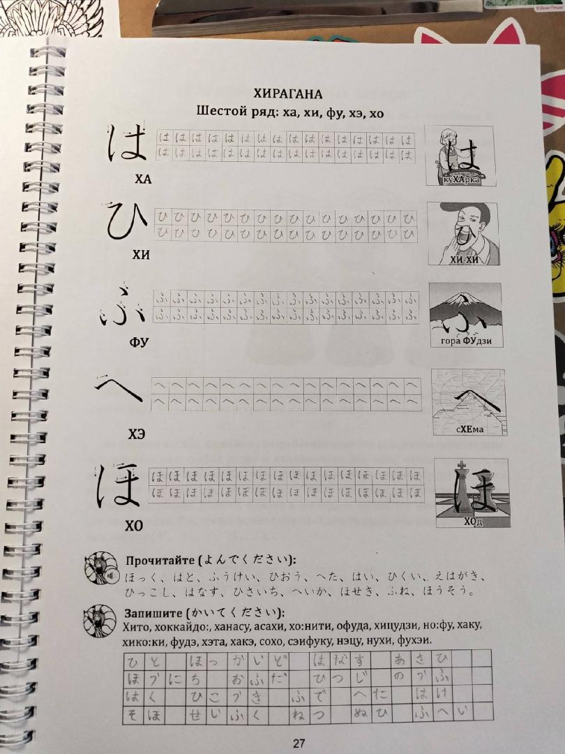 Иллюстрация 124 из 204 для Японская азбука. Учебное пособие - Анна Буландо | Лабиринт - книги. Источник: Лабиринт
