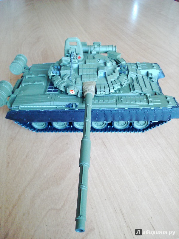 Иллюстрация 12 из 28 для Российский основной боевой танк 3592 Т-80БВ | Лабиринт - игрушки. Источник: Плешкова  Екатерина Евгеньевна