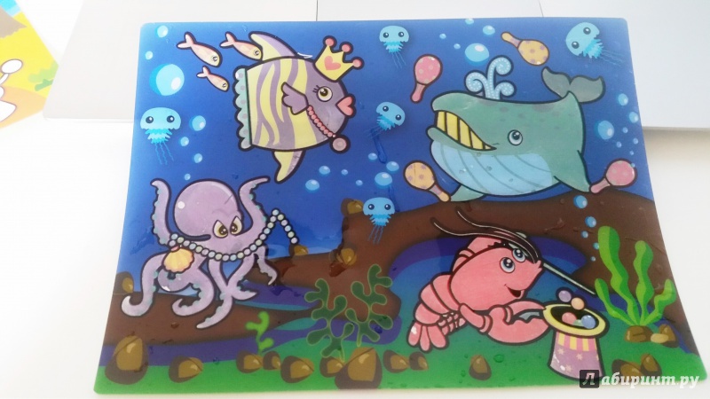 Иллюстрация 5 из 5 для Водная раскраска "Морские животные" | Лабиринт - книги. Источник: Гейгер  Светлана Вячеславовна