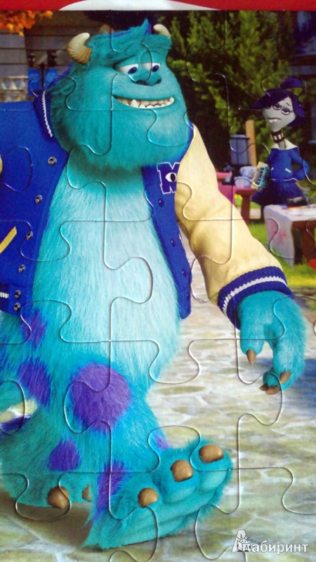 Иллюстрация 2 из 12 для Step Puzzle-35 "PIXAR. Университет Монстров" (91121) | Лабиринт - игрушки. Источник: Ирина  Ирина