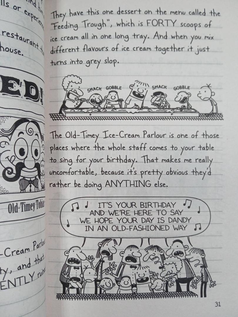 Иллюстрация 8 из 8 для Diary of a Wimpy Kid. Old School - Jeff Kinney | Лабиринт - книги. Источник: Рина Оливейра