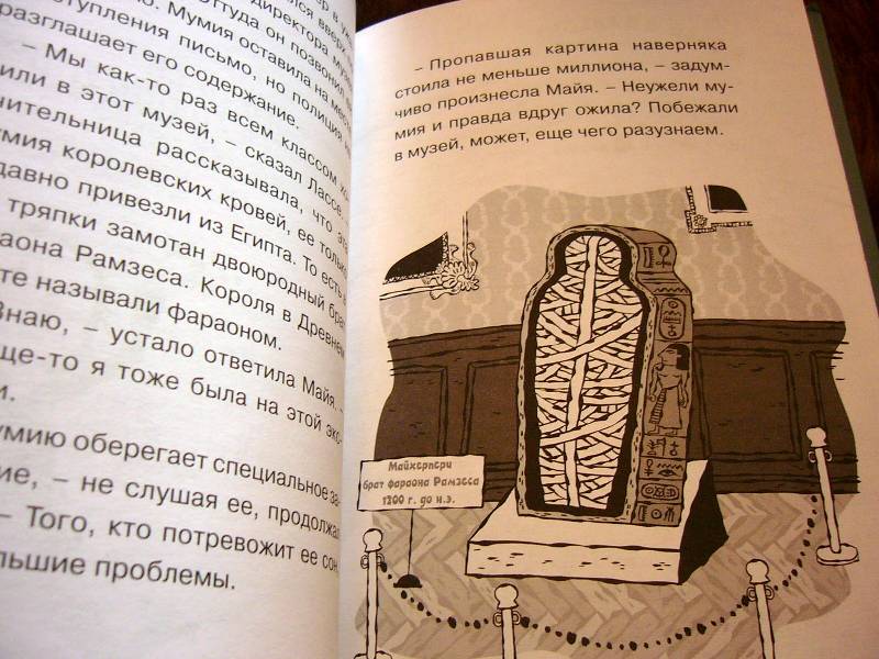 Иллюстрация 25 из 32 для Дело о мумии - Мартин Видмарк | Лабиринт - книги. Источник: Nika