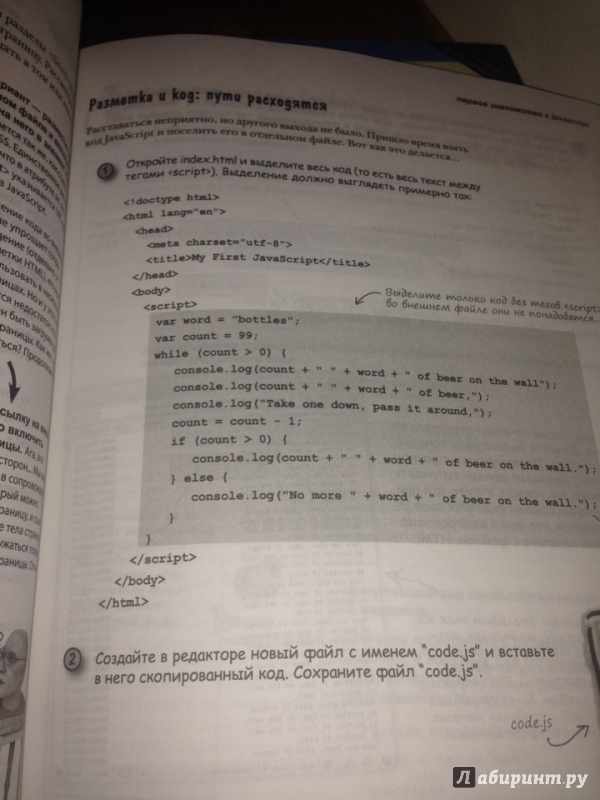 Иллюстрация 16 из 18 для Изучаем программирование на JavaScript - Фримен, Робсон | Лабиринт - книги. Источник: Светлана