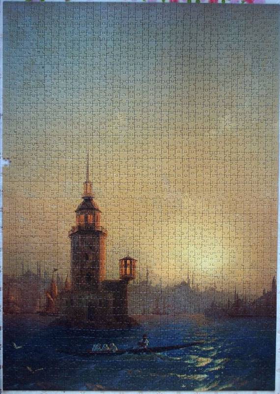 Иллюстрация 4 из 7 для Step Puzzle-2000 Вид Леандровой Башни в Константинополе (Русские музеи) (84202) | Лабиринт - игрушки. Источник: Tan