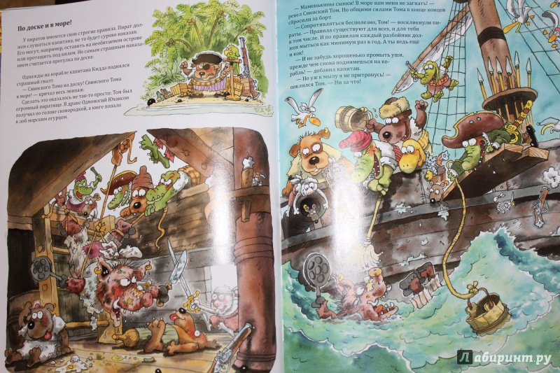 Иллюстрация 14 из 55 для Осторожно, пираты! - Куннас, Куннас | Лабиринт - книги. Источник: Юлия