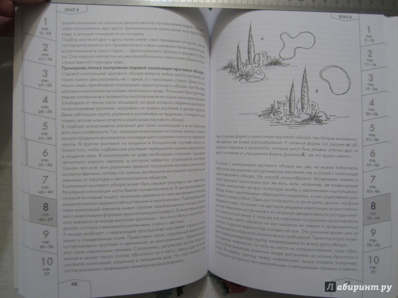 Иллюстрация 16 из 18 для 10 этапов проектирования малого сада - Александр Сапелин | Лабиринт - книги. Источник: A. Fragaria