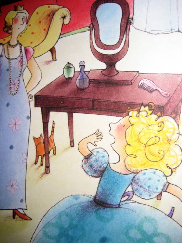 Иллюстрация 13 из 13 для Принцесса, которая читала слишком много историй - Сильвия Ронкалья | Лабиринт - книги. Источник: Фруктовая Леди