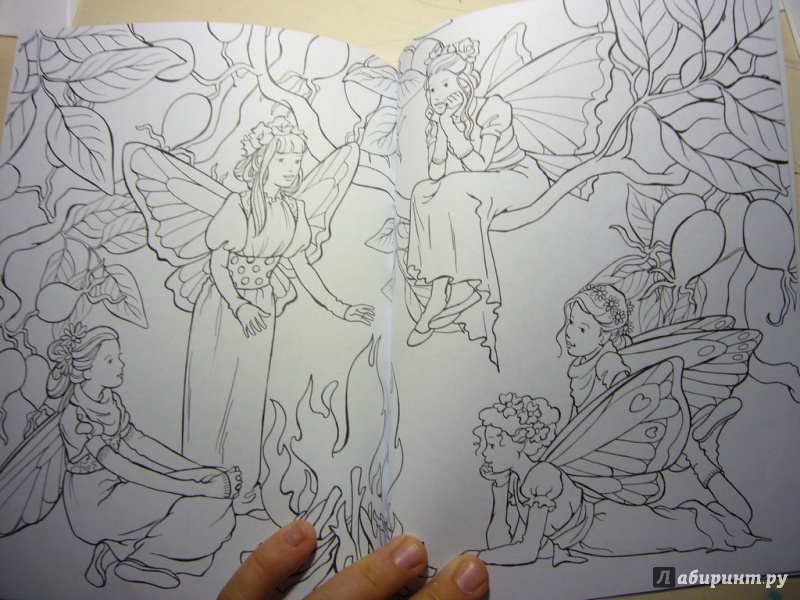 Иллюстрация 31 из 34 для Сказочные феи. Раскраска | Лабиринт - книги. Источник: Горяева  Любовь