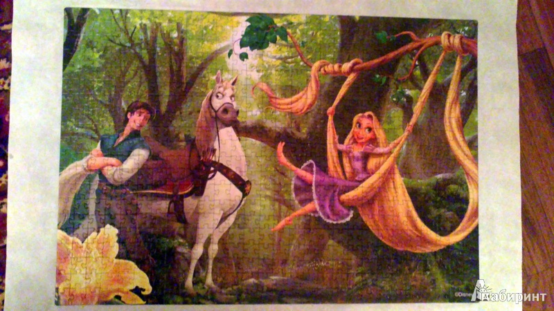Иллюстрация 6 из 22 для Step Puzzle, 560 элементов, Disney "Рапунцель" (97016) | Лабиринт - игрушки. Источник: Ирина  Ирина