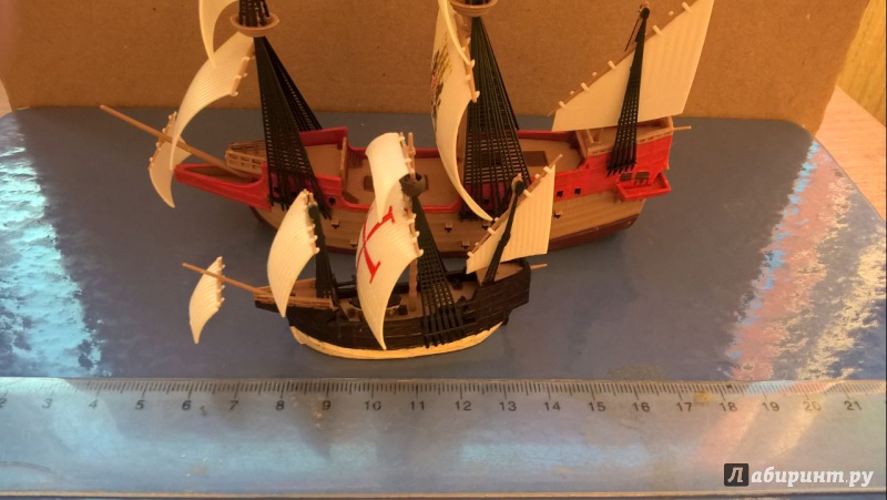 Иллюстрация 9 из 18 для Флагманский корабль Христофора Колумба "Санта-Мария" (6510) | Лабиринт - игрушки. Источник: Гусева  Татьяна