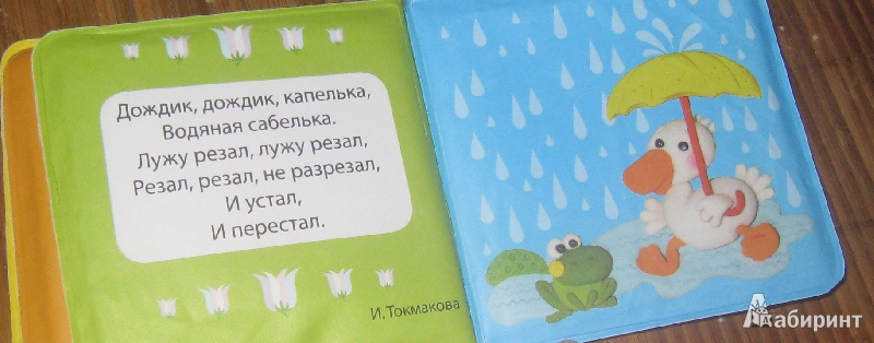 Иллюстрация 2 из 2 для Дождик. Для детей от 1 года - Токмакова, Ульева | Лабиринт - книги. Источник: Митрофанова  Анастасия