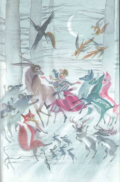 Иллюстрация 13 из 29 для Маленькая Ведьма - Отфрид Пройслер | Лабиринт - книги. Источник: Кин-дза-дза
