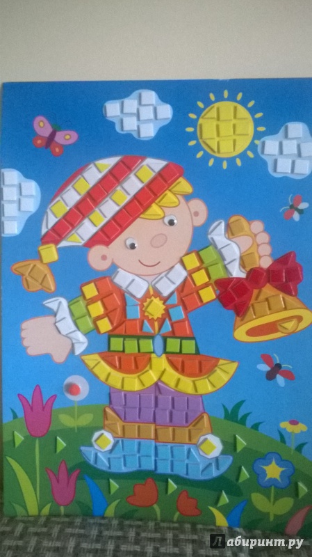 Иллюстрация 9 из 16 для Разноцветная мозаика "Гномик" (2682) | Лабиринт - игрушки. Источник: Чужова  Екатерина