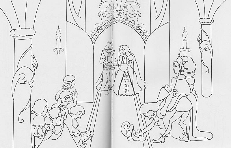 Иллюстрация 5 из 10 для Принцесса на горошине (сказка с наклейками-пазлами) | Лабиринт - книги. Источник: РИВА