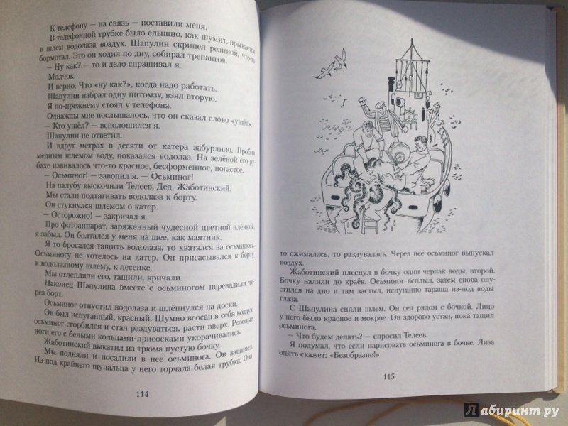 Иллюстрация 34 из 34 для Подводные приключения - Святослав Сахарнов | Лабиринт - книги. Источник: Наталья Л.