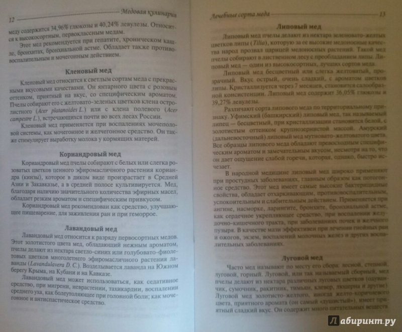 Иллюстрация 11 из 14 для Медовая кулинария - Владимир Хлебников | Лабиринт - книги. Источник: SiB