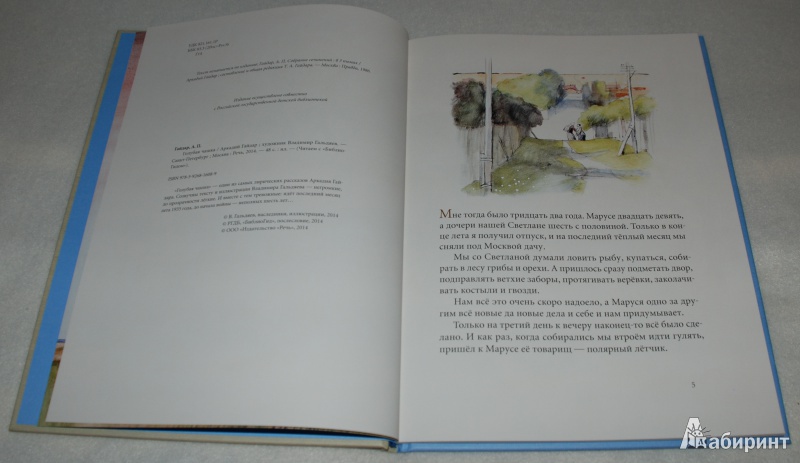 Иллюстрация 13 из 65 для Голубая чашка - Аркадий Гайдар | Лабиринт - книги. Источник: Книжный кот