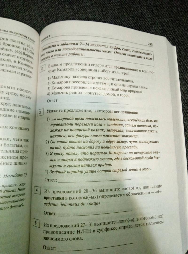 Иллюстрация 13 из 13 для ОГЭ-2019. Русский язык. 9 класс. 30 тренировочных вариантов по демоверсии 2019 года - Сенина, Гармаш, Кобякова, Дмитрова | Лабиринт - книги. Источник: Валерия