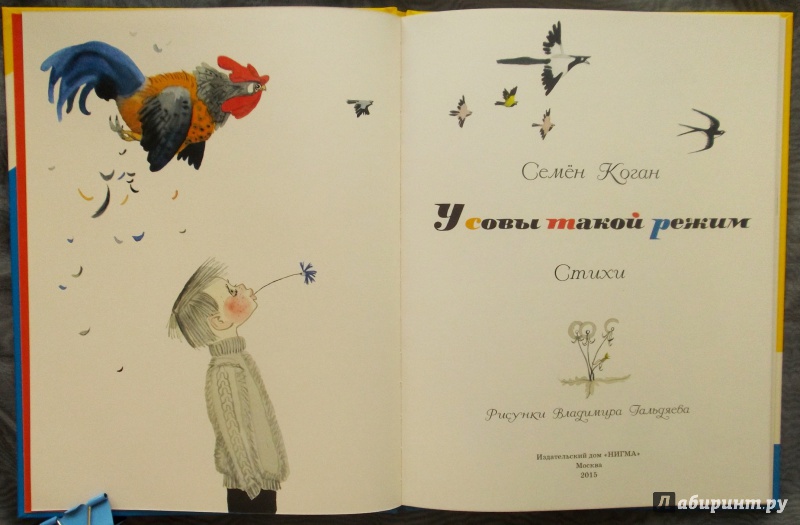Иллюстрация 46 из 49 для У совы такой режим - Семен Коган | Лабиринт - книги. Источник: Агаточка