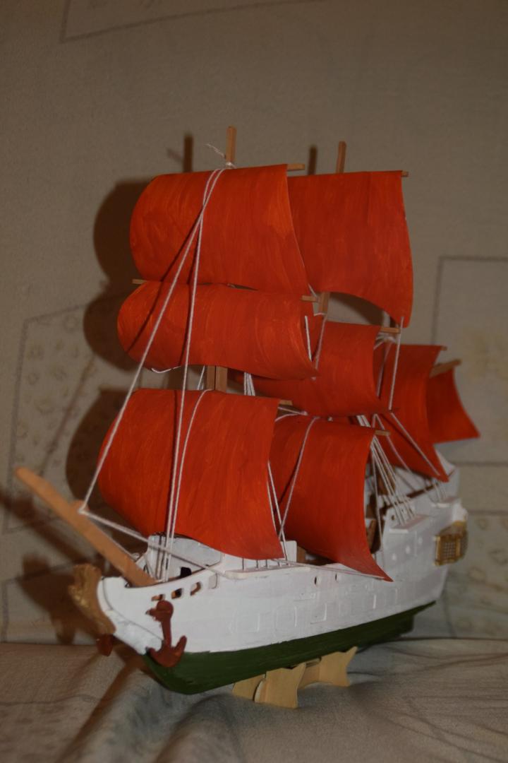 Иллюстрация 6 из 29 для Модель сборная деревянная Пиратский корабль | Лабиринт - игрушки. Источник: Лабиринт