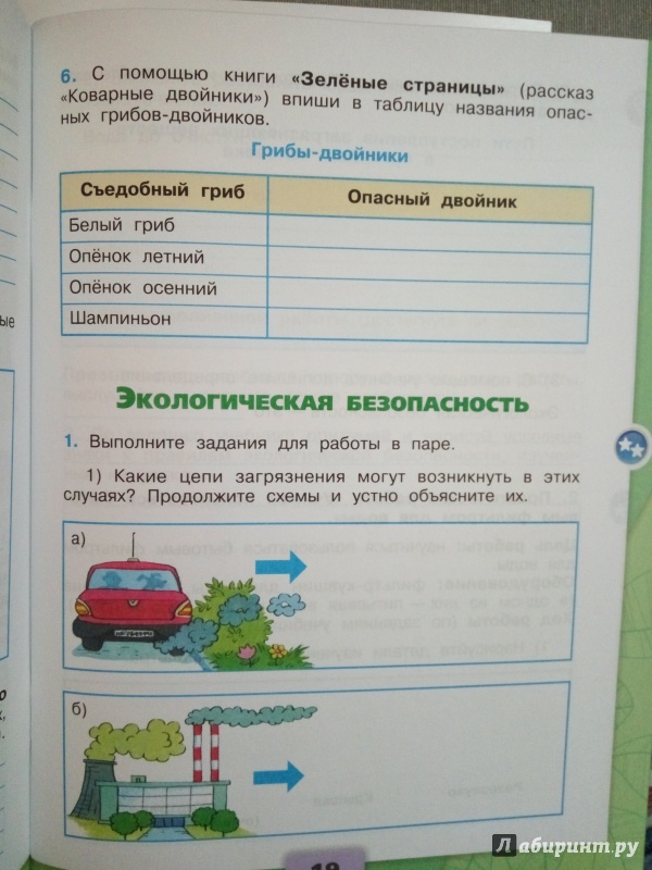 Окружающий мир страница 49 номер 3