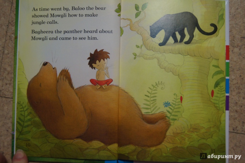 Иллюстрация 17 из 21 для The Jungle Book - Jillian Powell | Лабиринт - книги. Источник: Грошева  Надежда
