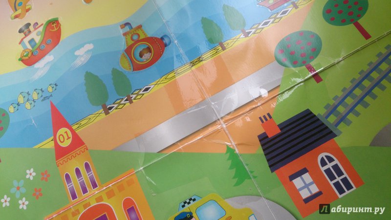 Иллюстрация 34 из 61 для Развивающий плакат-игра с многоразовыми наклейками "Едем, плывем, летим" - М. Калугина | Лабиринт - игрушки. Источник: Промокашка