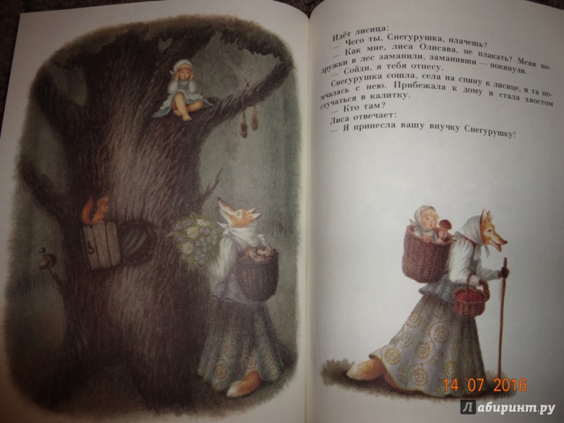 Иллюстрация 21 из 78 для Снегурушка и лиса | Лабиринт - книги. Источник: Прокопец  Наталья Валерьевна