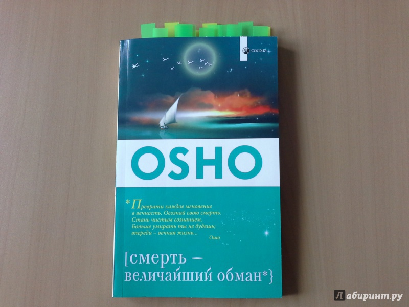 Иллюстрация 9 из 16 для Смерть - величайший обман - Ошо Багван Шри Раджниш | Лабиринт - книги. Источник: Зайцев Илья