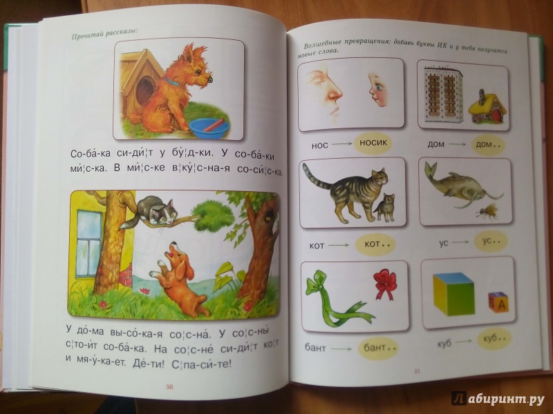 Иллюстрация 5 из 5 для Учимся читать. Пособие для занятий с детьми 4-5 лет - Олеся Жукова | Лабиринт - книги. Источник: ululena