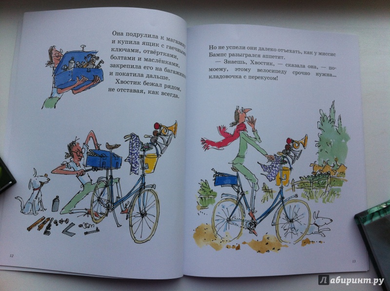 Иллюстрация 20 из 22 для Миссис Бампс крутит педали - Квентин Блейк | Лабиринт - книги. Источник: ИрМур