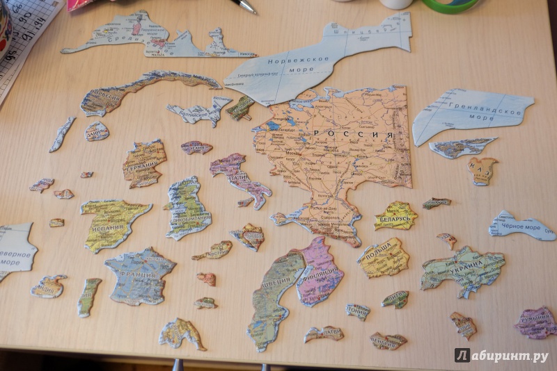 Иллюстрация 10 из 17 для Пазл географический "Карта Европы" (GT0720) | Лабиринт - игрушки. Источник: Кленова  Екатерина Владимировна