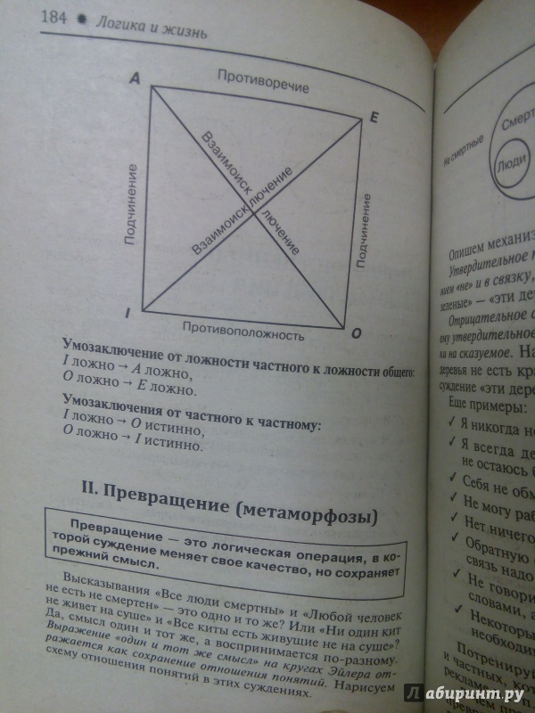 Иллюстрация 13 из 14 для Логика и жизнь. Учебное пособие - Литвак, Шафранова, Епифанцева | Лабиринт - книги. Источник: Лабиринт