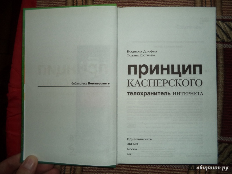 Иллюстрация 2 из 28 для Принцип Касперского - Владислав Дорофеев | Лабиринт - книги. Источник: Kirill  Badulin