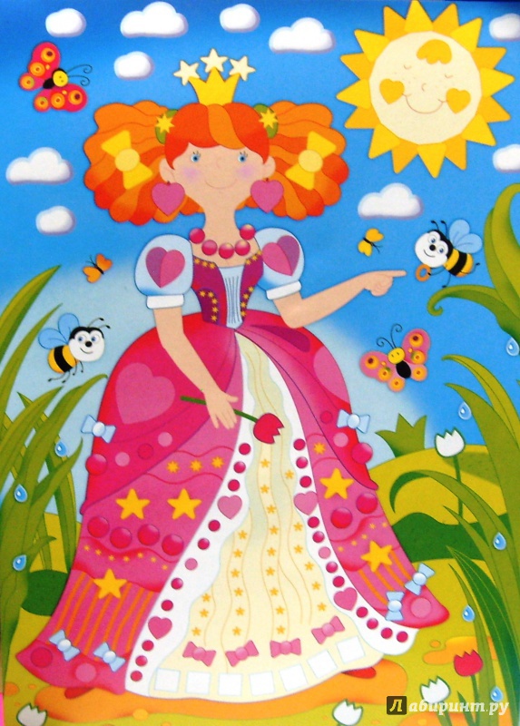 Иллюстрация 3 из 7 для Блестящая картинка "Принцесса" (2699) | Лабиринт - игрушки. Источник: Соловьев  Владимир