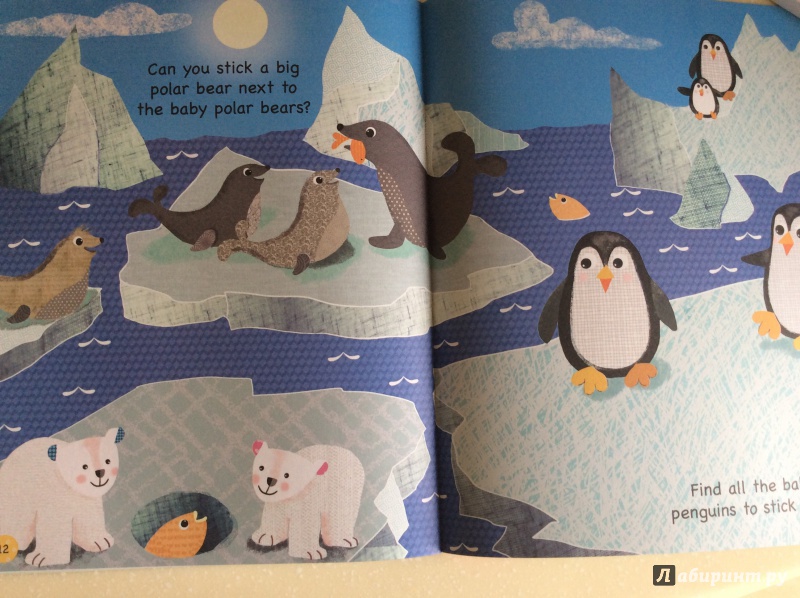 Иллюстрация 16 из 16 для My Baby Animals Sticker Activity Book | Лабиринт - книги. Источник: Гришина  Полина
