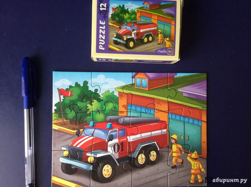 Иллюстрация 3 из 25 для Puzzle-12 "Нужный транспорт", в ассортименте (П12-5642) | Лабиринт - игрушки. Источник: Грачёва  Татьяна