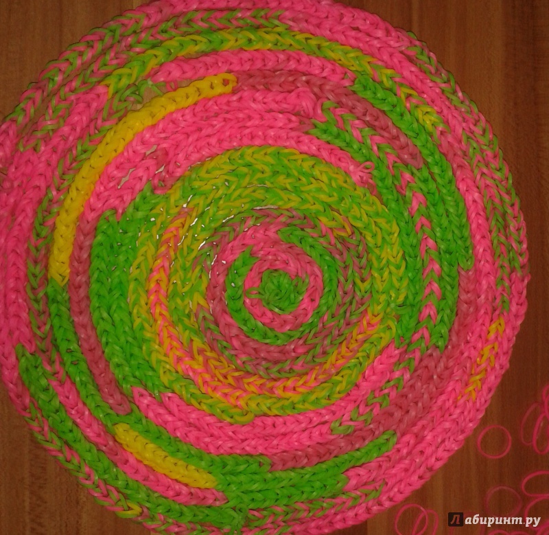 Иллюстрация 6 из 9 для Набор резинок для плетения, 300шт, НЕОН РОЗОВЫЙ (22-300/13) | Лабиринт - игрушки. Источник: Написатель