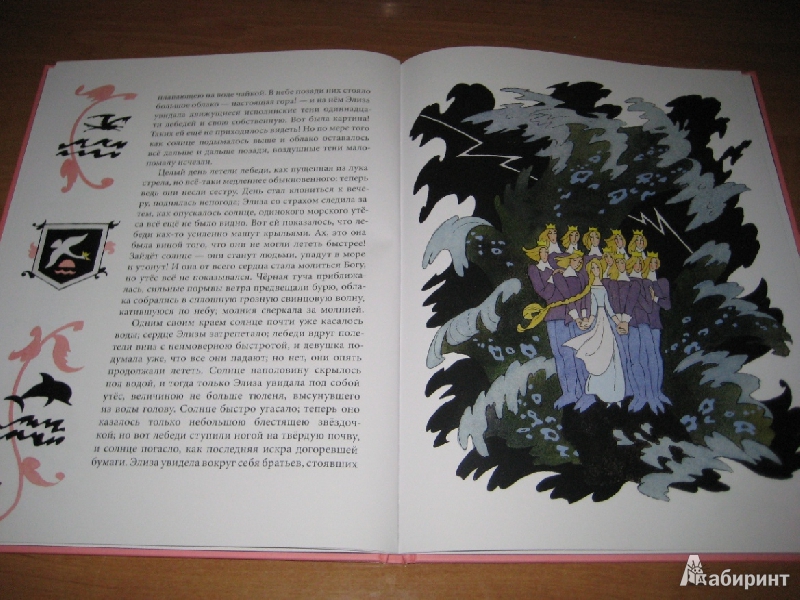 Иллюстрация 17 из 43 для Дикие лебеди - Ханс Андерсен | Лабиринт - книги. Источник: Макарова  Елена