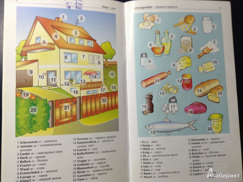 Иллюстрация 2 из 11 для Немецкий язык в картинках | Лабиринт - книги. Источник: AnnaWatson