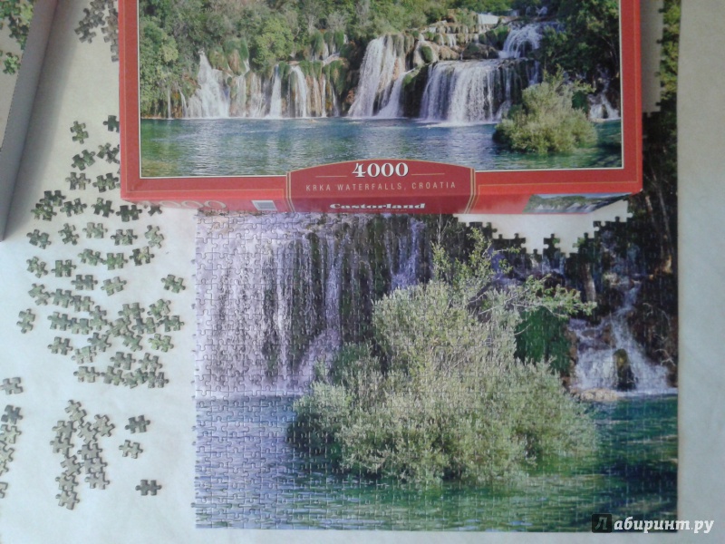 Иллюстрация 4 из 5 для Puzzle-4000 "Водопады Крка, Хорватия" (С-400133) | Лабиринт - игрушки. Источник: Левендер Ту Ту