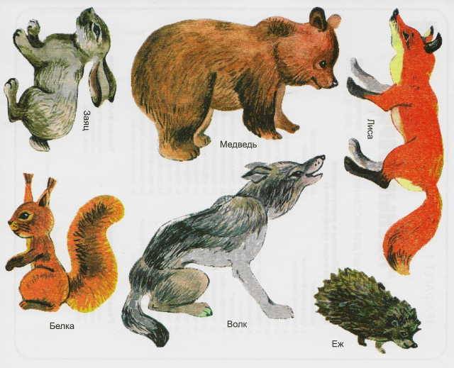 Иллюстрация 5 из 10 для Трафарет пластмассовый "Лесные звери" | Лабиринт - игрушки. Источник: _Елена_