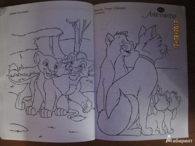 Иллюстрация 5 из 12 для Супер раскраска "Дисней" (№ 1104) | Лабиринт - книги. Источник: Гилева  Любовь Валерьевна
