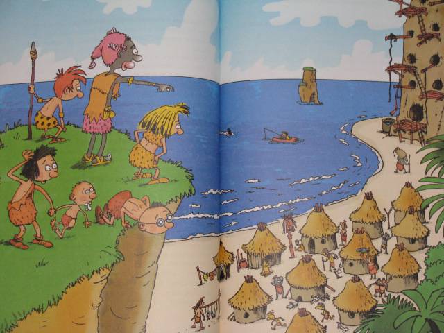 Иллюстрация 10 из 43 для Неандертальский мальчик и Кроманьонцы. К теплому морю - Лучано Мальмузи | Лабиринт - книги. Источник: Nemertona